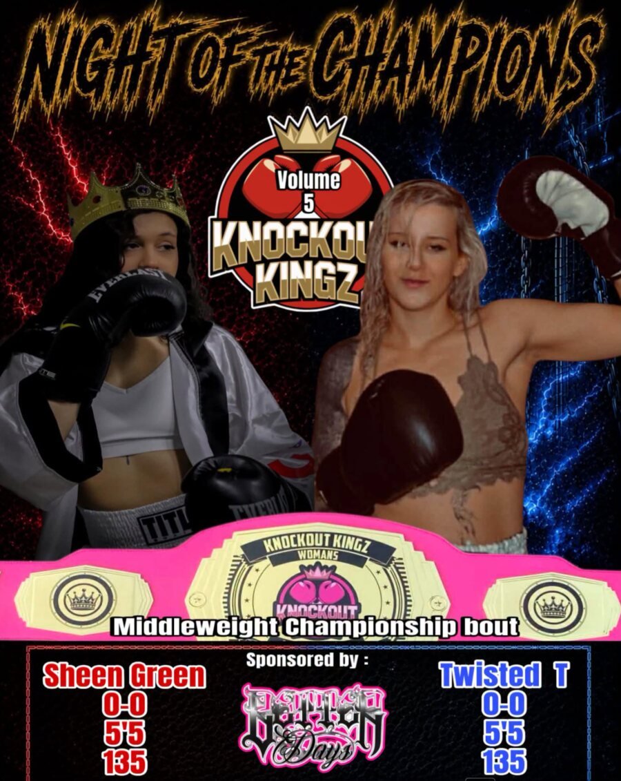 Knockout Kingz Vol. 5 — Night of the Champions fight poster
